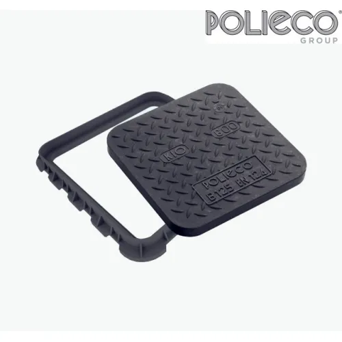 Polieco Chiusino di ispezione classe B125 prodotto in Kinext™. Al miglior prezzo