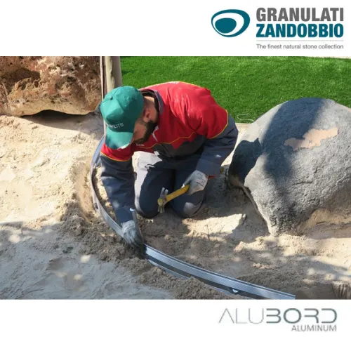 Bordura Alubord I per giardini