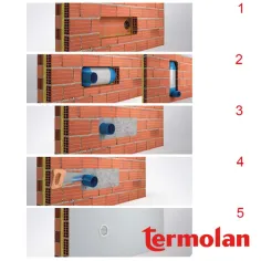 Termolan SILENTIO silenziatore per fori di ventilazione 2