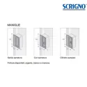 SCRIGNO Anta Scorrevole Essential in Vetro Mirr