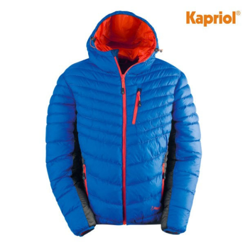 Kapriol giacca thermic piumino prezzo blu azzurro arancio