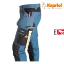 pantaloni lunghi kapriol dynamic vista sinistra colore avio - blu