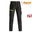 pantaloni lunghi kapriol dynamic vista frontale colore nero