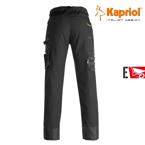 pantaloni lunghi kapriol dynamic vista dietro colore nero