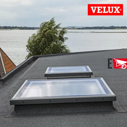 VELUX CFU 0020Q (doppio vetro) FISSA con cupola...