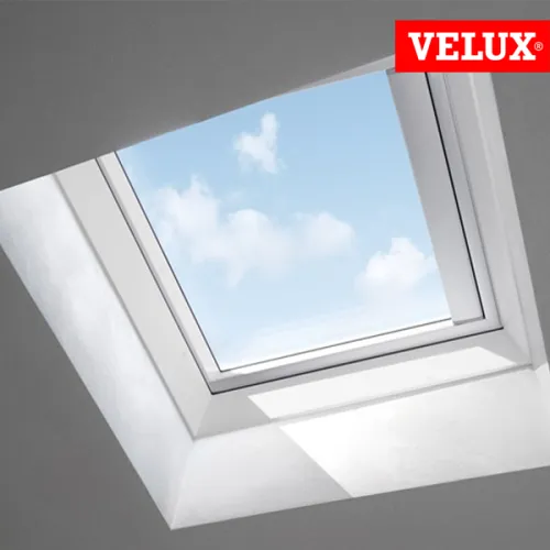 VELUX CFU 0020Q (doppio vetro) FISSA con cupola...