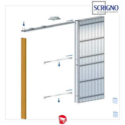 scrignotech cassonetto telaio cartongesso economico miglior prezzo promozione online tutte le misure.