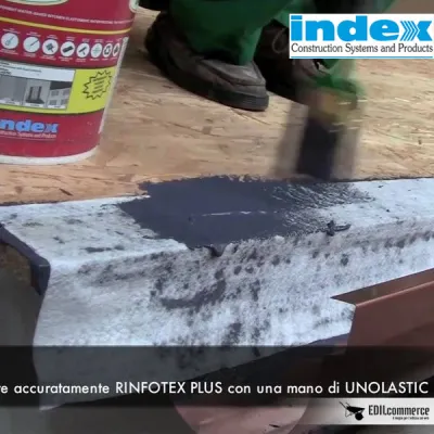 Con Igolflex-F05 PLUS è possibile armare i dettagli delle impermeabilizzazioni continue.
