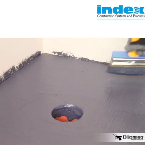 Dettagli di impermeabilizzazioni d'angolo con Unolastic Index.