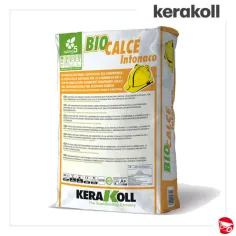 Intonaco naturale certificato, eco-compatibile, di pura calce naturale per intonacature altamente traspiranti al miglior prezzo.