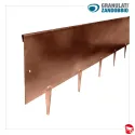 Bordura in corten "IW" dritta con picchetti