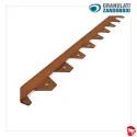Bordura in corten a "L"