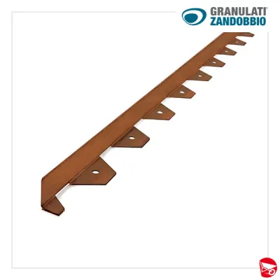 Bordura in corten a "L"