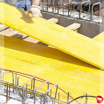 Pannello giallo per armature - panò