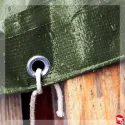Telone antistrappo impermeabile verde/blu