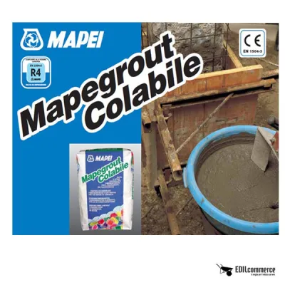 MAPEI Mapegrout Colabile è la malta a ritiro compensato fibrorinforzata per il risanamento del calcestruzzo.