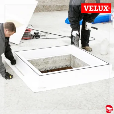 VELUX ZCU 0015 rialzo con basamento per CVU/CFU