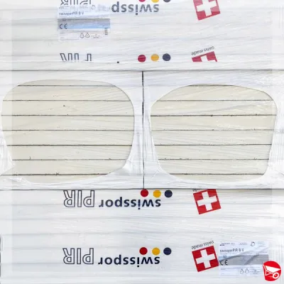SWISSPOR PIR ALU poliuretano con alluminio