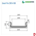 Greenpipe canale Smart Pro ribassato