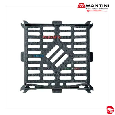 MONTINI griglia PLUVIA quadrata classe C250 prezzo di vendita online