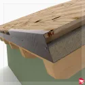 RASERA IsoStop contenimento in linea di gronda/colmo