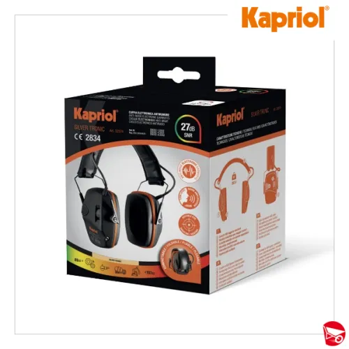 KAPRIOL Cuffia antirumore Silver Tronic
