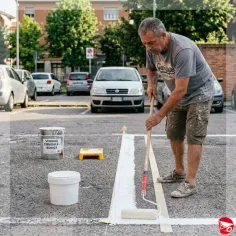 Pittura spartitraffico per segnaletica stradale prezzo di vendita online. 2