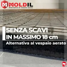 Moldil soluzione antiradon alternativa al vespaio