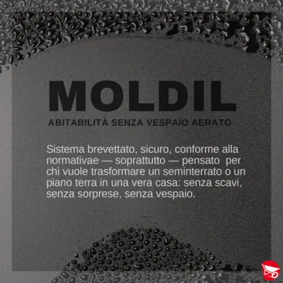 Moldil soluzione antiradon alternativa al vespaio