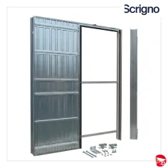 Controtelaio Techzero singolo Intonaco