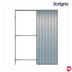 Controtelaio Scrignotech singolo Intonaco