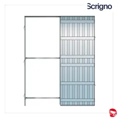 Controtelaio Scrignotech singolo Cartongesso