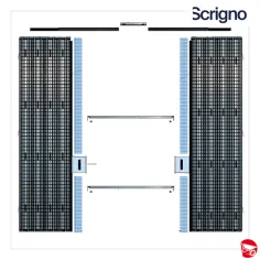 Controtelaio Essential 145 Doppio Intonaco