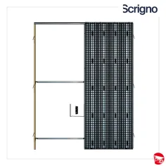 Controtelaio Maestro singolo Intonaco