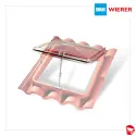 Cupola in plexiglass policarbonato plastica ricambio lucernario abbaino 55x50 originale wierer forgial monier cementegola windal