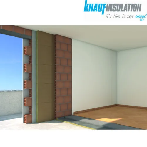 KNAUF INSULATION.  Pannello rigido in lana di roccia DP7 senza rivestimento. Al miglior prezzo.