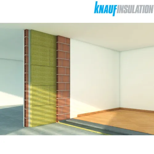 KNAUF INSULATION.  Pannello rigido in lana di roccia DP7 senza rivestimento. Al miglior prezzo.